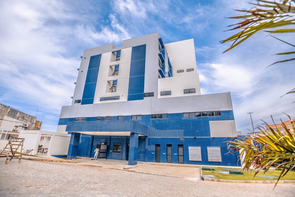 Execução do prédio materno-infantil do Hospital Universitário de Sergipe