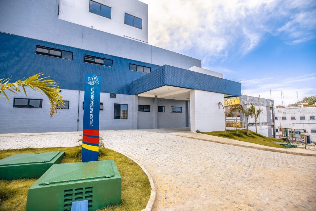 Execução do prédio materno-infantil do Hospital Universitário de Sergipe