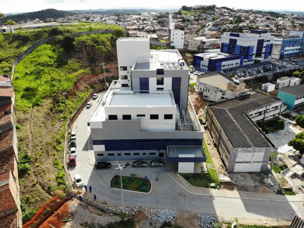 Execução do prédio materno-infantil do Hospital Universitário de Sergipe